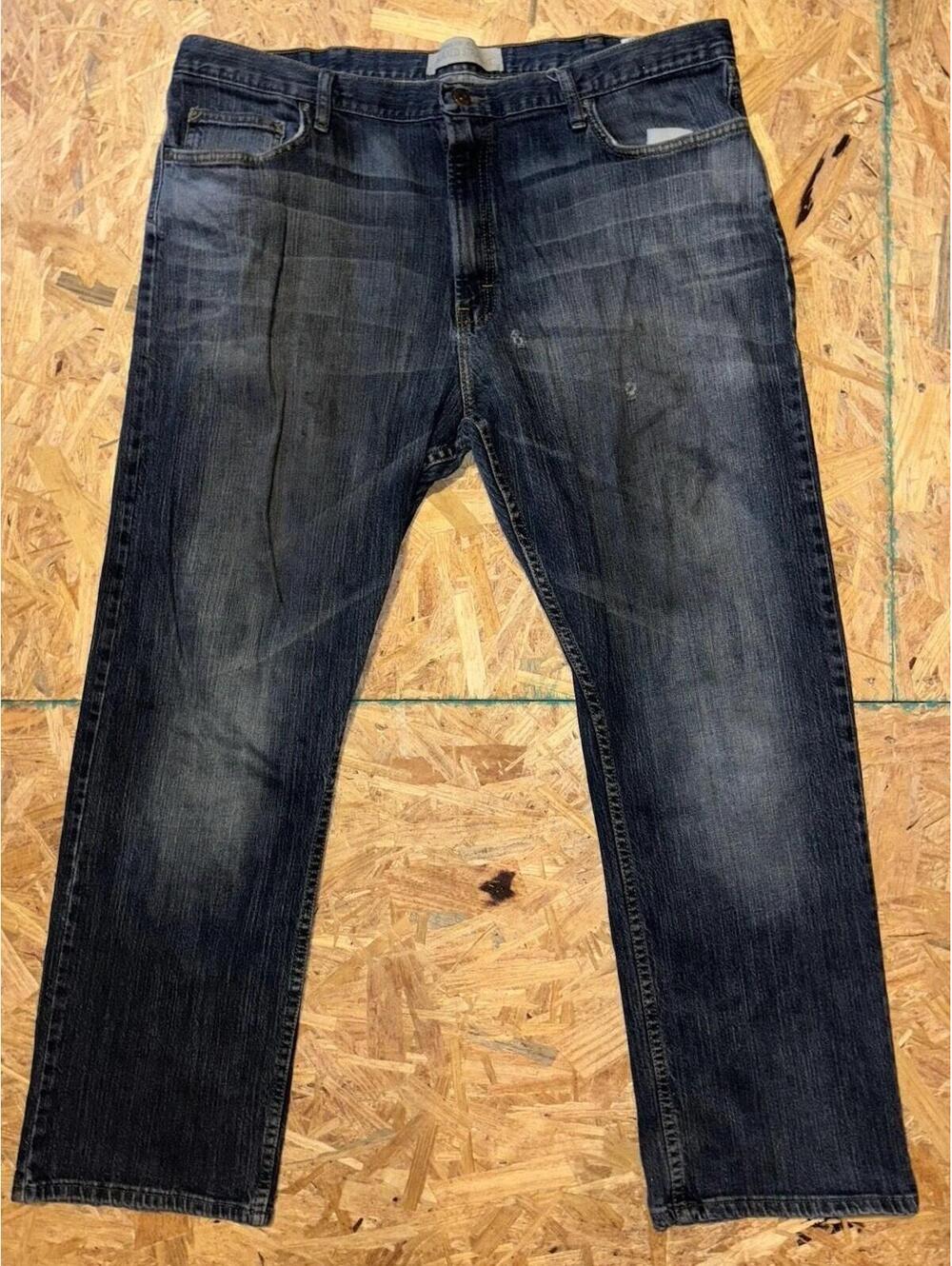 Wrangler Relaxed Straight Jeans Men’s 40x30 Dark Wash